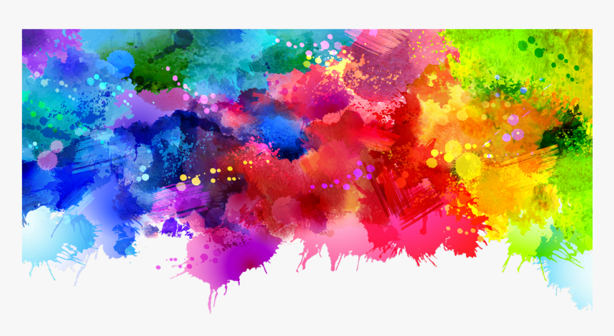 #colour#color #explosion #multi #blue #green #red #yellow - Bright Colorful Watercolor Background