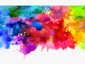 #colour#color #explosion #multi #blue #green #red #yellow - Bright Colorful Watercolor Background