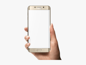 Samsung Mobile Phone Clipart Frame Png - Hand Transparent Mobile Frame Png