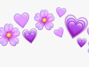#purple #purpleheart #hearts #heart #crown #heartcrown - Purple Heart Crown Png