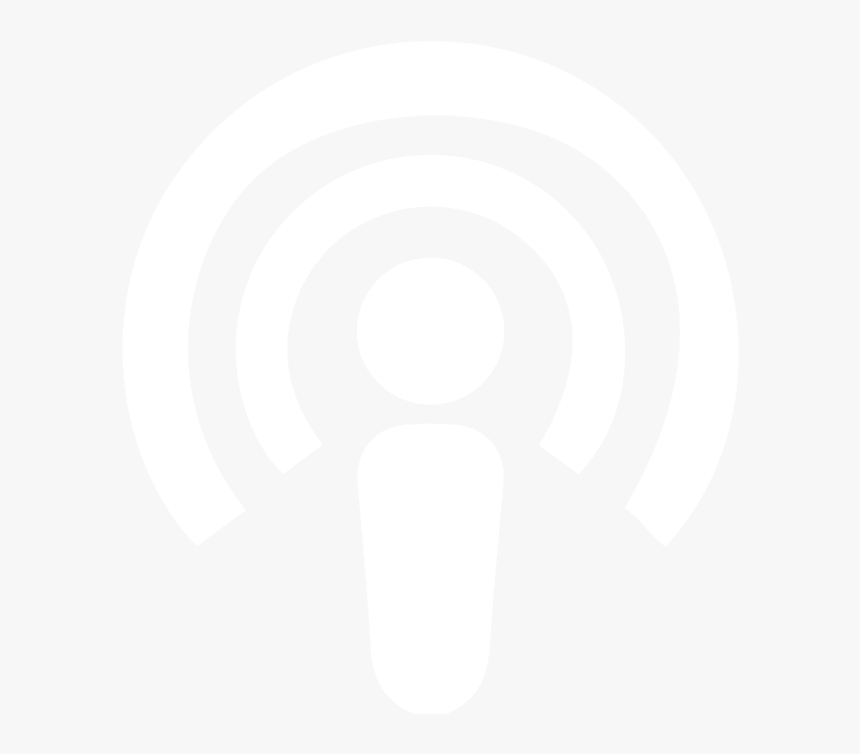 Podcast - Itunes Podcast Logo White