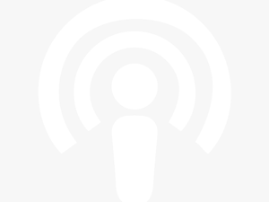 Podcast - Itunes Podcast Logo White