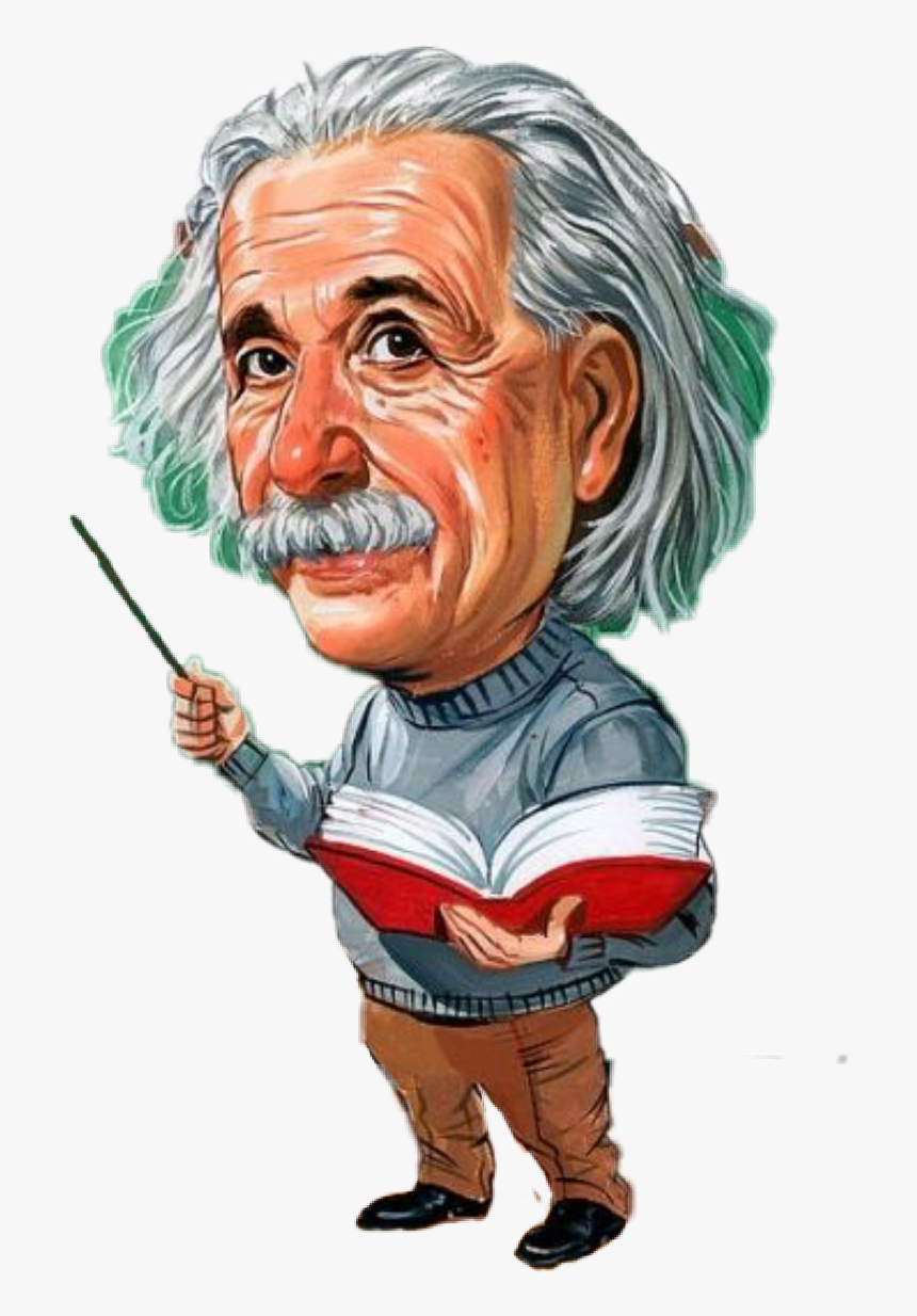Transparent Einstein Cartoon Png