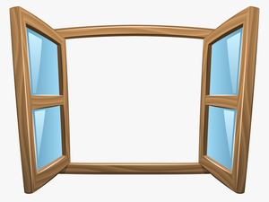 Window Royalty-free Clip Art - Open Windows Clipart