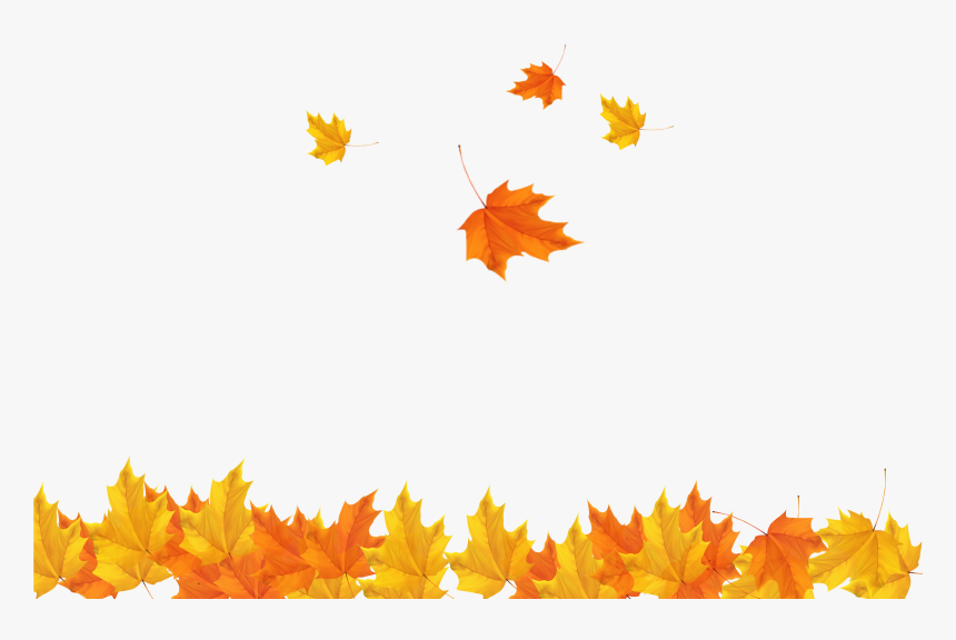 Freeuse Download Autumn Leaves Background Clipart - Transparent Background Fall Leaves Png