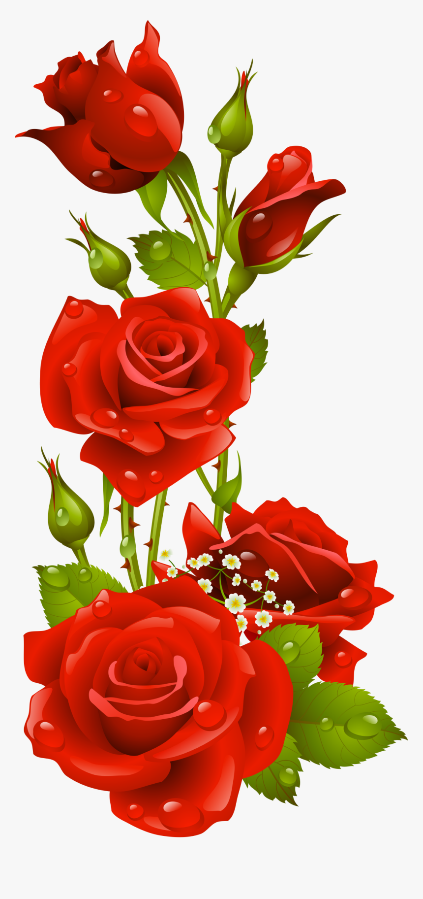Papel De Carta Em Rosas Vermelhas