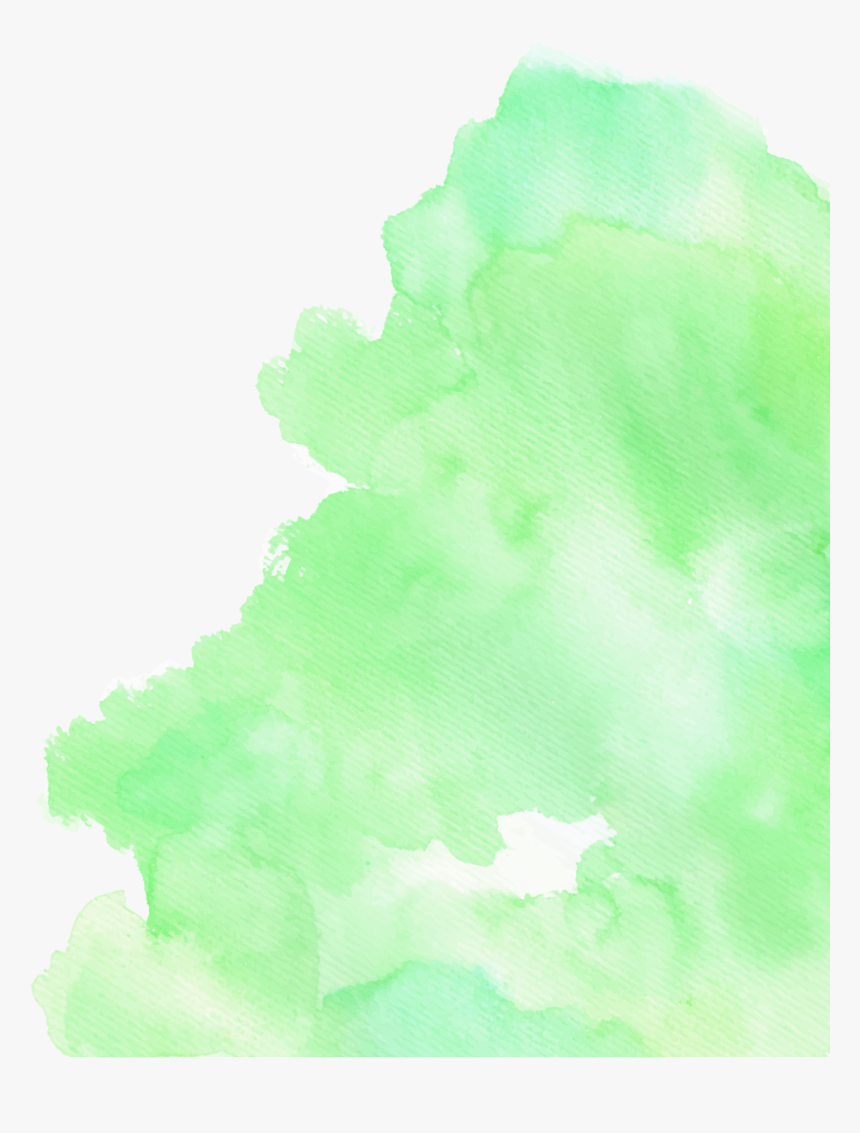 Collection Of Free Transparent Watercolor Green - Green Watercolor Splash Png