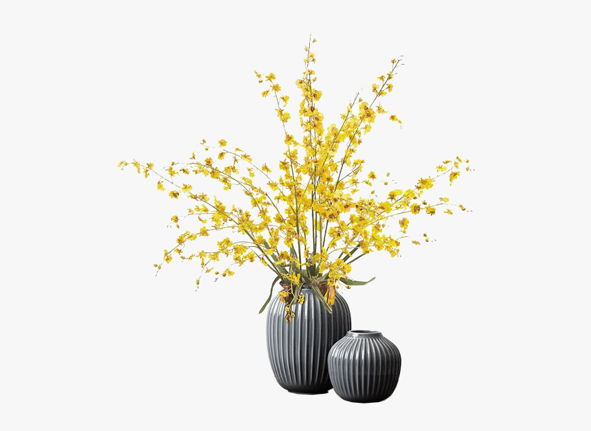 Yellow Flowers Png Vase
