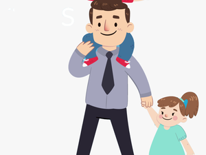 Fathers Day Png Download - Dad Cartoon Png