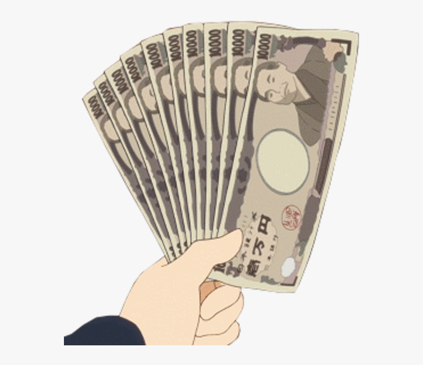 Cash Money Currency - Anime Money Png